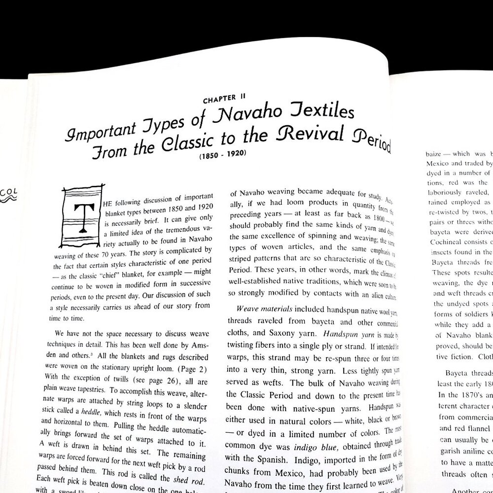 Book The Story of Navajo Weaving By Kate Peck Kent 1961 Heard Museum 61-17172 - Picture 16 of 16